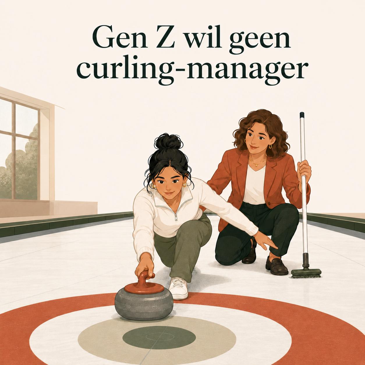 Gen Z wil geen curling-manager op de werkvloer